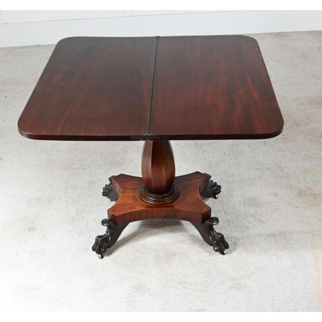 Victorian Game Tables in Mahogany, 1850, Set of 2 For Sale - Image 10 of 10