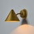 Hans-Agne Jakobsson 'Mini-Tratten' Raw Brass Outdoor Sconce For Sale - Image 10 of 12