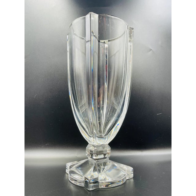 This absolutely gorgeous crystal Miller Rogaska vase is perfect for those with a formal and traditional aesthetic or a...