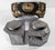 19th Century Chinese Export Black Lacquer Tea Caddy With Gilt Decoration For Sale - Image 11 of 13