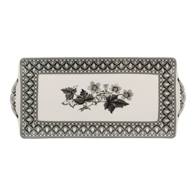 Spode Heritage 12" Sandwich Tray, Geranium For Sale