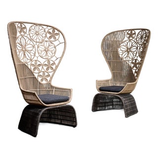Pair of 'Crinoline' Armchairs by Patricia Urquiola For Sale