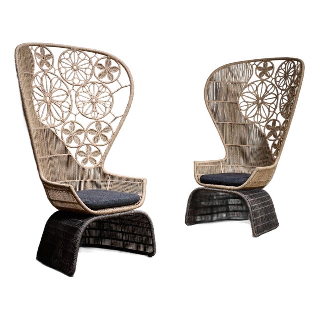 Pair of 'Crinoline' Armchairs by Patricia Urquiola For Sale