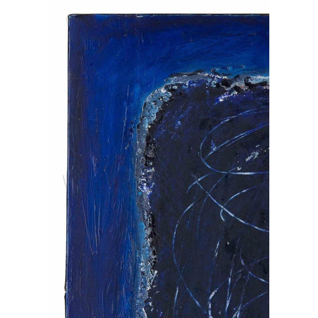 Oil on canvas realized by Pierre Mantra in 1970s. Monogrammed in the lower right. Hand signed and dedicated "Pour mon ami...