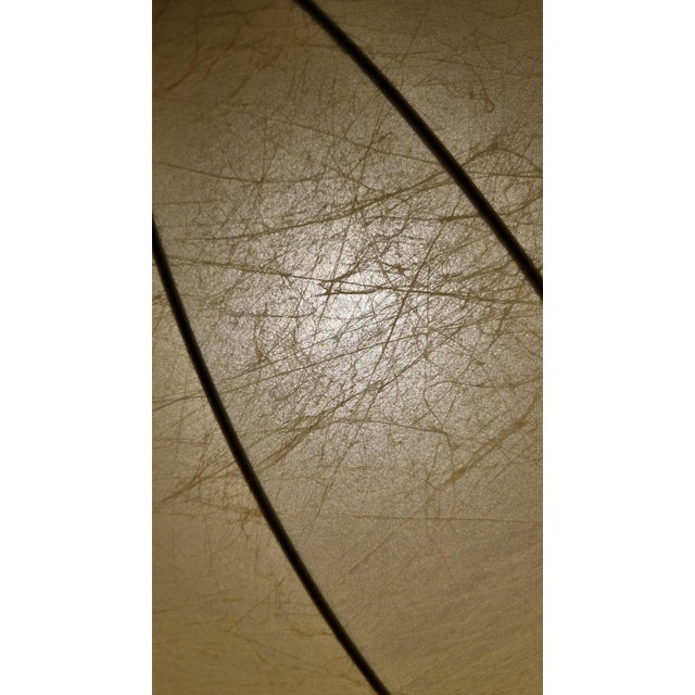 Metal Large Cocoon Pendant Lamp, 1960s For Sale - Image 7 of 7