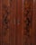 Large Antique Hand-Polished Walnut Cabinet with Carved Details, 1880s For Sale - Image 6 of 13