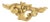 Carved Gilded Wood Element, 19th Century For Sale