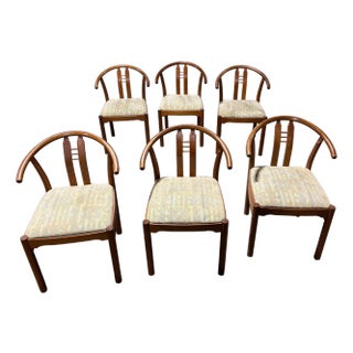1970s D Scan Teak Dining Room Chairs- Set of 6 For Sale