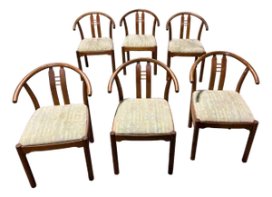 1970s D Scan Teak Dining Room Chairs- Set of 6