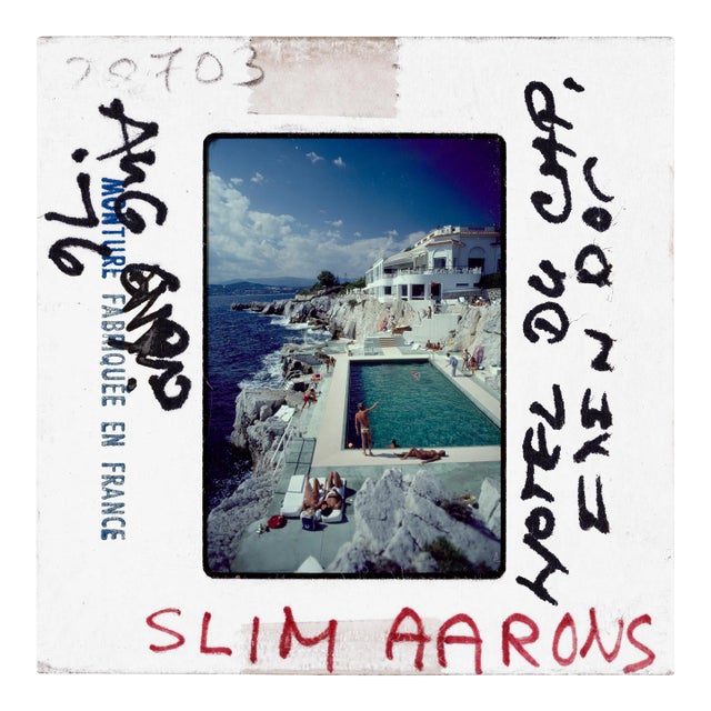 Slim Aarons 'Hotel Du Camp Eden Roc - Slide' Photograph Print by Getty Images - 16x16 For Sale