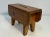 Antique Wooden Money Box / Bank Resembling a Drop Leaf Table From England. Would make a fantastic swear jar for the...