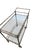 Vintage Faux Bamboo Italian Tea Bar Cart Bronze Server Console Maison Style For Sale - Image 16 of 18