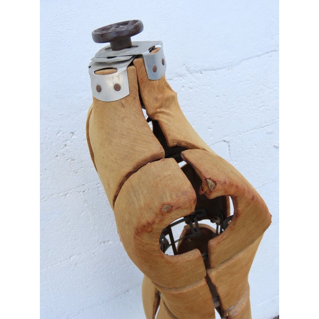 Metal Ladies Small Dress Form Department Store Full Body Adjustable Mannequin 6328 For Sale - Image 7 of 15