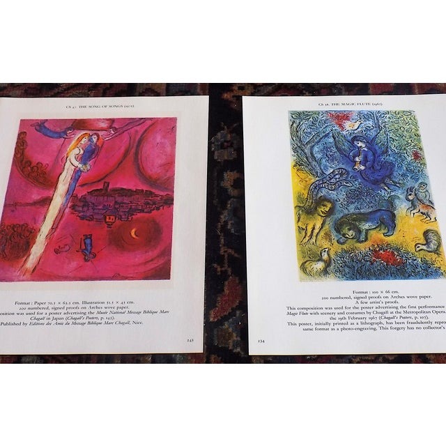 1980s Vintage Mid 20th C. Marc Chagall Lithographs - Set of 9 For Sale - Image 5 of 10
