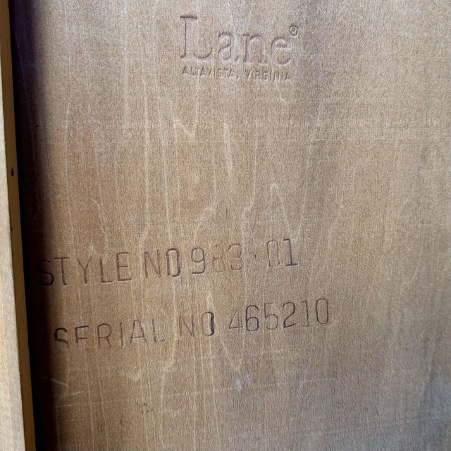 Vintage 1964 Lane Esteem Mid-Century Coffee Table and Step End Table Set For Sale - Image 9 of 18