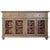 Wood Vineyard Geo Door Sideboard For Sale - Image 7 of 7