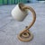 Late 20th Century Coiled Rope Table Lamp, Manner of Audoux & Minet For Sale - Image 5 of 9