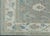 Green & Blue Turkish Oushak Rug 6'1" x 8'10" For Sale - Image 4 of 9
