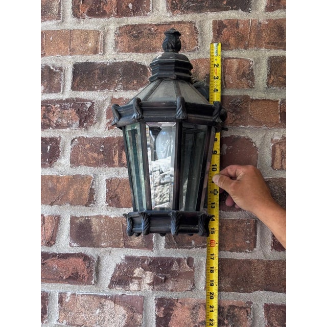 1990s 1990s Sconce Exterior Light Fixture For Sale - Image 5 of 7