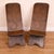 Central African Chairs in Carved Exotic Wood, 1950, Set of 2 For Sale - Image 6 of 6