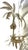 Vintage Hollywood Regency Palm Tree With Hanging Date Clusters Double Candle Wall Sconce For Sale - Image 11 of 17