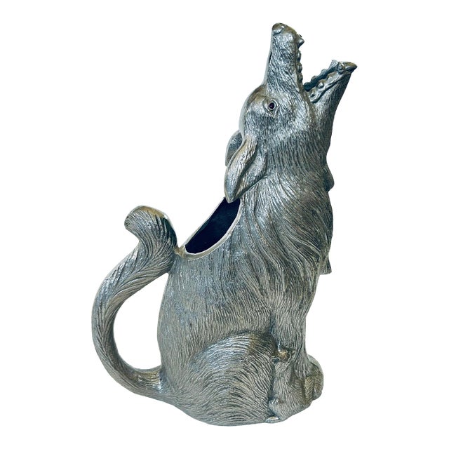 Arthur Court Howling Wolf Pitcher For Sale