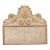 Early 20th Century Italian Wooden Wall Plaque W/ Shell Crest For Sale