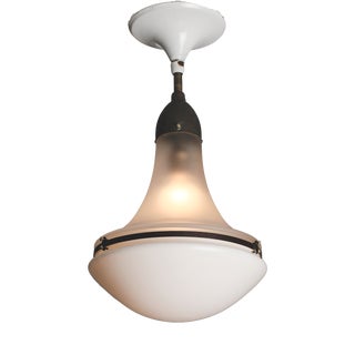 Luzette Hanging Lamp by Peter Behrens for Siemens, 1920s For Sale