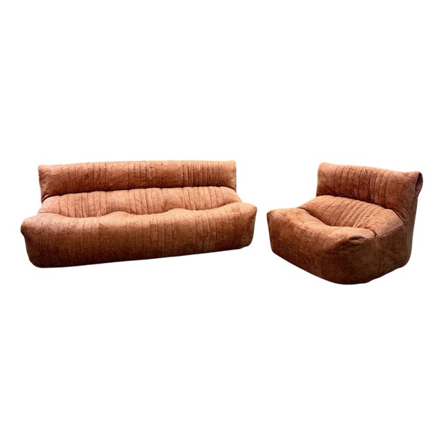 Aralia 3-Seater Sofa and Chair from Ligne Roset, Set of 2 For Sale