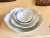 Mid 20th-Century Porcelain Nesting Lotus Serveware Bowls, Japan - Set of 4 For Sale - Image 12 of 12