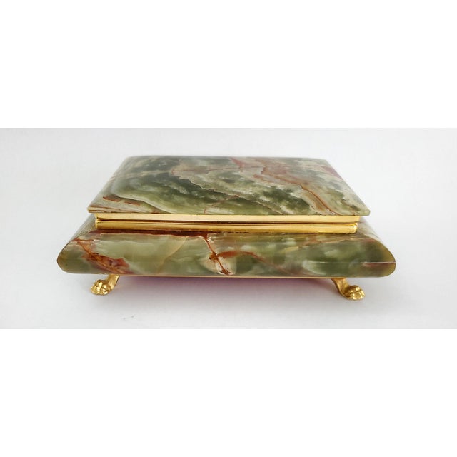 1960s Box Jewelry Onyx For Sale - Image 5 of 17