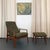 Wood 1960s Danish Modern Reclining Lounge Chair Ottoman Set by Søren Ladefoge for Sl Mobler For Sale - Image 7 of 10