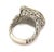 Contemporary Mid 20th Century John Hardy Classic Chain Blue Topaz Sterling Silver Ring - Size 7 For Sale - Image 3 of 7