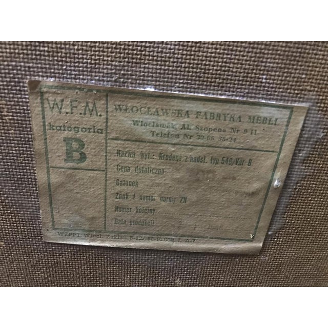 Art Deco Cabinet Chest from WFM Włocławek Furniture Factory, 1970s For Sale - Image 10 of 18