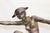 Art Deco 1990s Art Deco Style Bronze Harlequin Lamp For Sale - Image 3 of 18