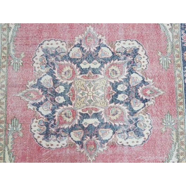 1960s Anatolian Kurdish Handknotted Wool Rug For Sale - Image 9 of 11