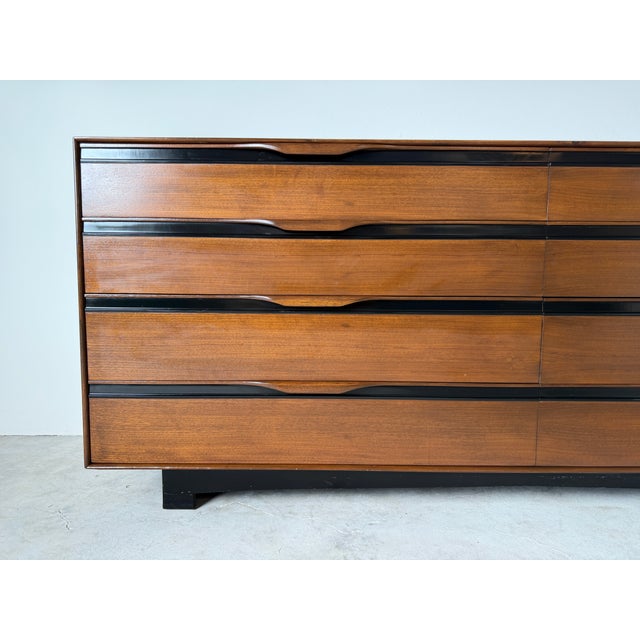 Mid-Century Modern 1960s Mid-Century Modern John Stuart Eight-Drawer LowBoy Dresser For Sale - Image 3 of 18