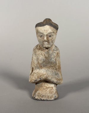 Sculpture of a Mingqi, China, Han Dynasty (206 BC to 221 AD)