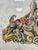 Artist-Signed Mid-Century Animal Paintings in Heavy Hand-Painted Tole Frames, Set of Four For Sale In West Palm - Image 6 of 12