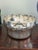 Metal Vintage French 'Rafraichissoir' Glass Cooler, Monteith Style Centerpiece Bowl Cachepot For Sale - Image 7 of 9