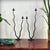 Postmodern Brutalist Wrought Iron Candlesticks by Hysteria Design, France, 1980s, Set of 2 For Sale - Image 4 of 18