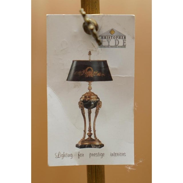 Table Lamp in Brass and Marble For Sale - Image 6 of 18