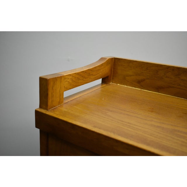 Mission Bookcase / Curio Cabinet - Michael's Cherry (Mc1) For Sale In Chicago - Image 6 of 11