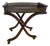 Vintage English Serving Table Bar Cart Luggage Rack For Sale