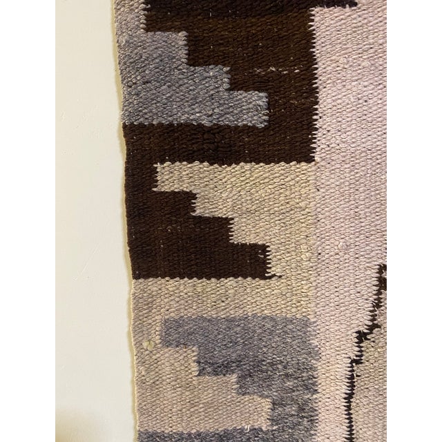 Mid-20th Century Vintage Monumental Peruvian Inca Figural Folk Textile Wall Hanging (90" X 59") For Sale - Image 4 of 12