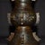 Antique - Late 19th Century Bronze Vase is Japanese . Made of Bronze. The Measurements: 5"Diam. x 8"H. Flat Rate Shipping $20