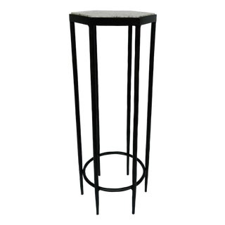 Curry & Company Marble Tosi Accent Table For Sale