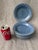 Vintage Blue Bordallo Pinheiro Plates Set of 6 For Sale - Image 9 of 11