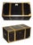 Cumberland Collection Storage Trunk with Red Velvet Lining from Timothy Oulton For Sale