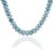 52.42 Ct Certified Natural Blue Topaz Tennis Necklace & Drop Earrings Set, 3 Pieces For Sale - Image 11 of 17